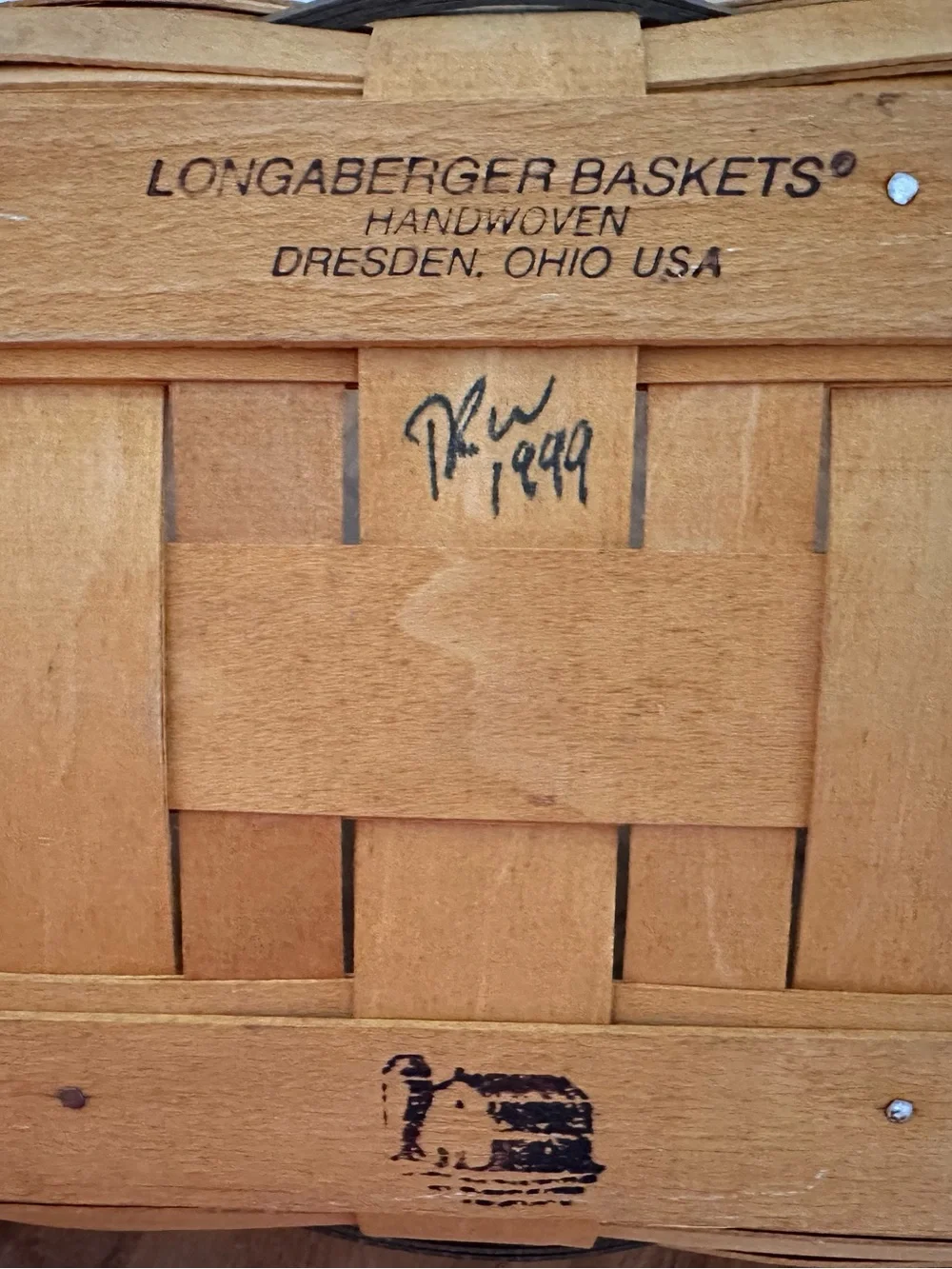 Longaberger vintage 1999